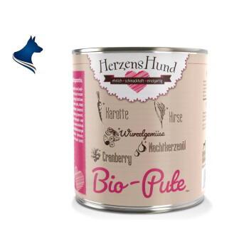 Fleischdose Bio-Pute mit Gemüse (800g)