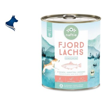 Fleischdose Bio Fjord Lachs (800g)