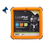 LickiMat Buddy Keeper - orange