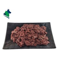 Barf Pferdeherz gewolft (500g)
