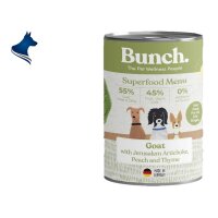 Fleischdose Bunch Ziege mit Topinambur und Thymian (400g)