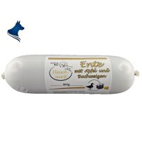 Fleischwurst Ente mit Apfel und Buchweizen (800g)