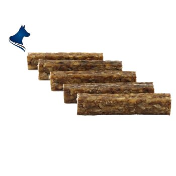 Kauriegel Rinderhaut mit Ente und Apfel 15cm (5 Stück)