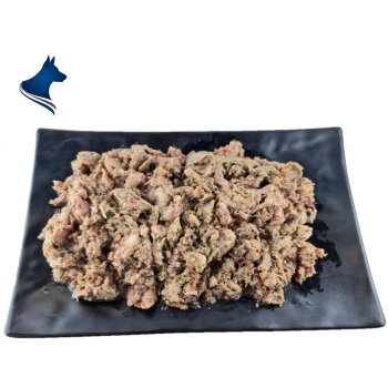 Barf Komplett-Mix Kaninchen & Lamm gewolft (500g)