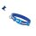 Hundehalsband reflektierend (blau)