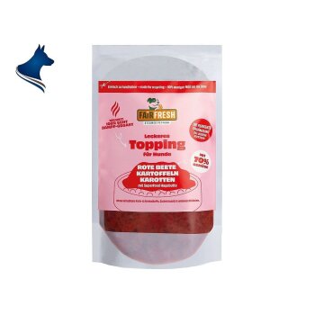 FAIRFRESH Topping Rote Beete, Kartoffel, Karotte (200g)