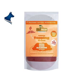 FAIRFRESH Topping Apfel, Birne, Blaubeere (200g)