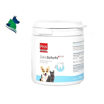 PHA ZahnSchutz PLUS für Hunde u. Katzen (150g)