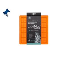 LickiMat Playdate orange