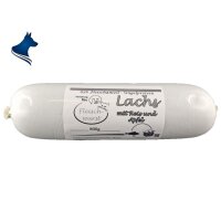 Fleischwurst Lachs mit Reis und Apfel (800g)