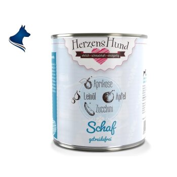 Fleischdose Schaf mit Zucchini (800g)