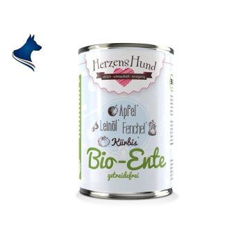 Fleischdose Bio-Ente mit Bio-Gemüse (400g)