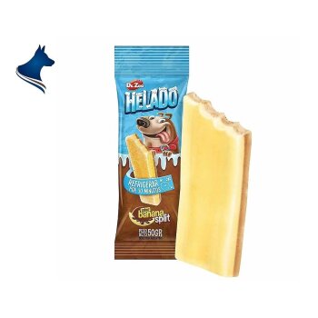 HELADO Hunde-Kau-Eis mit Banane-Schoko-Geschmack