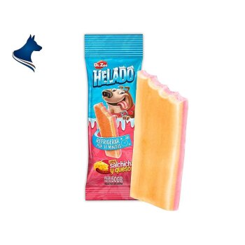 HELADO Hunde-Kau-Eis mit Schinken- & Käse-Geschmack