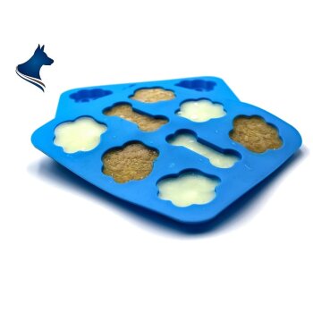 Silikonform für Hunde-Eiswürfel (1 Stück)