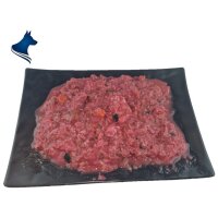 Barf Menü Huhn mit Zucchini, Mango und Kürbis...