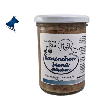 Kaninchen Menü Gläschen (380g)