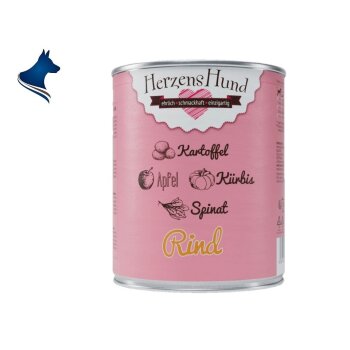 Fleischdose Rind mit Kürbis (800g)