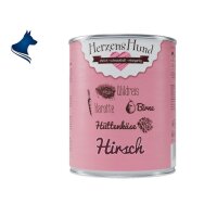 Fleischdose Hirsch mit Wildreis (800g)