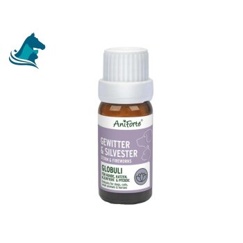 Bachblüten Gewitter & Silvester für Hunde, Katzen, Kleintiere & Pferde