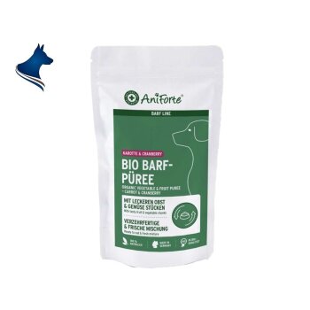 BIO BARF-Püree – "Karotte & Cranberry" (150g)