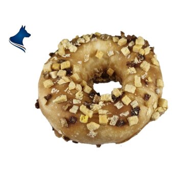 Dog-Donut mit Ente, Kürbis und Banane (1 Stück)
