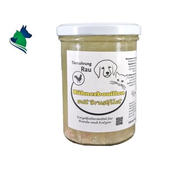 Hühnerbouillon mit Brustfilet (380g)