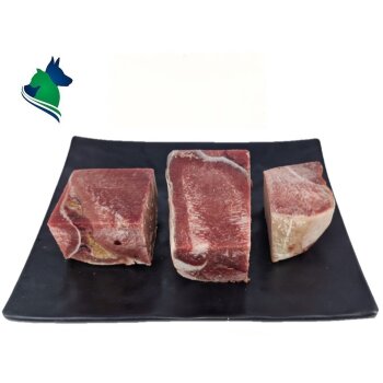 Barf Rinderzunge in großen Stücken (1000g)