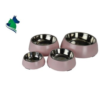 DoggyBowl Metallic Pink M