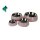 DoggyBowl Metallic Pink S