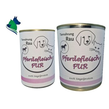 Fleischdose Pferdefleisch PUR