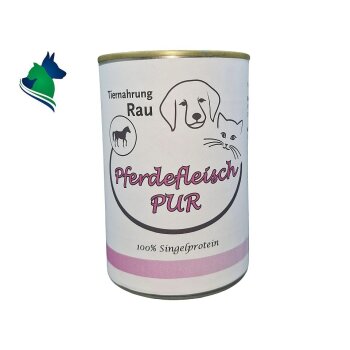 Fleischdose Pferdefleisch PUR (400g)