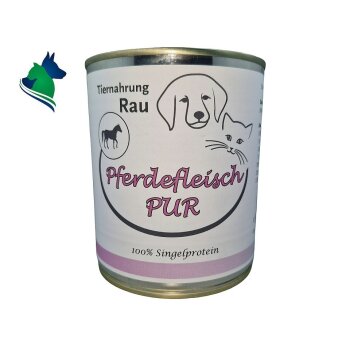 Fleischdose Pferdefleisch PUR (800g)