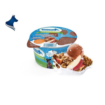 Cold & Dog Frozen Joghurt Apple Crumble mit Carob (90ml)