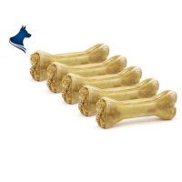 Kauknochen Rinderhaut mit Energielieferant 17cm (5...