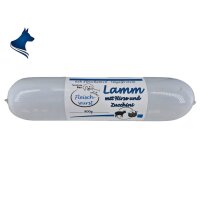 Fleischwurst Lamm mit Hirse und Zucchini (800g)
