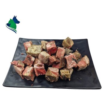 Barf Ziegengeschlinge Würfel lose (1000g)