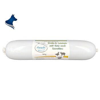 Fleischwurst Ente mit Lamm und Reis (800g)