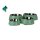 DoggyBowl Metallic Green