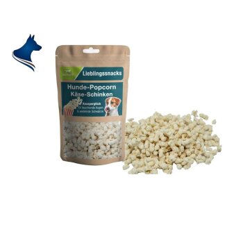 Dauerkauer Hunde-Popcorn Käse-Schinken (90g)