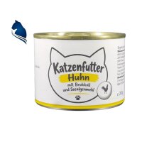 Katzendose Huhn mit Brokkoli und Seealgenmehl (200g)