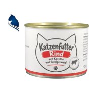 Katzendose Rind mit Karotte und Seealgenmehl (200g)